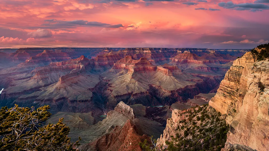 大峡谷和科罗拉多河，亚利桑那州，美国-无盘系统网
